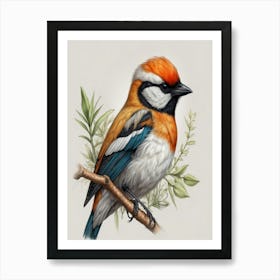 Bird Of Paradise 2 Art Print