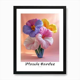 Dreamy Inflatable Flowers Poster Wild Pansy 1 Art Print