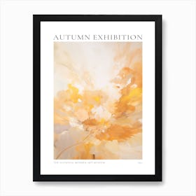 Autumn Exhibition Modern Abstract Poster 1 Art Print