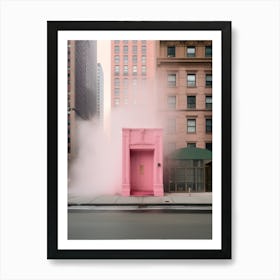 Pink Door 2 Art Print