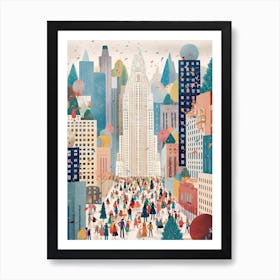 Rockefeller Center New York Art Print