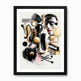 Abstract Painting 1642 Art Print