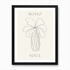 Boho Soul 65 Art Print