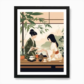 Tea Ceremony Japanese Style 11 Art Print