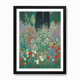 Garden Of Flowers Art Print