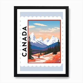 Canada 2 Travel Stamp Poster Poster