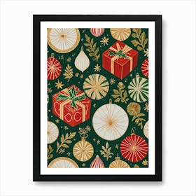 Christmas Gifts Art Print