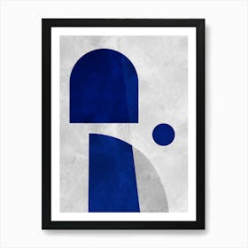 Contemporary forms 9 Art Print