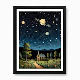 Starry Night Art Print