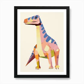 Nursery Dinosaur Art Sinraptor 2 Art Print