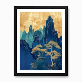 Chinese Mountains 95 Art Print