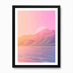 Abstract Landscape Painting 18 Art Print