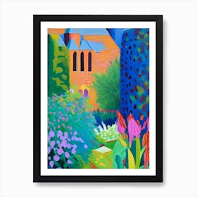 Sissinghurst Castle Garden, United Kingdom Abstract Still Life Art Print