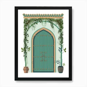 Islamic Door 1 Art Print