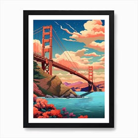 The Golden Gate Bridge San Francisco Art Print