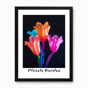 Bright Inflatable Flowers Poster Coral Bells 5 Art Print