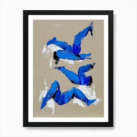 'Blues' Art Print