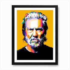 Jeff Bridges Art Print