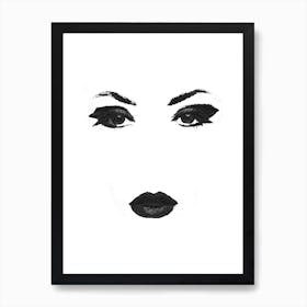 Give Good Face Art Print