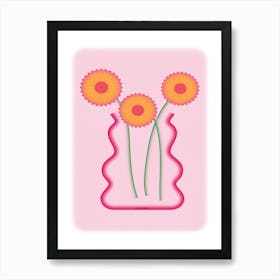 Flowers In A Vase 83 Art Print