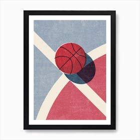 Balls Basketball Outdoor Art Print