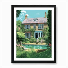 The Summer House 1 Art Print