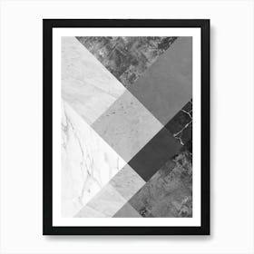 Texture geometry 11 Art Print