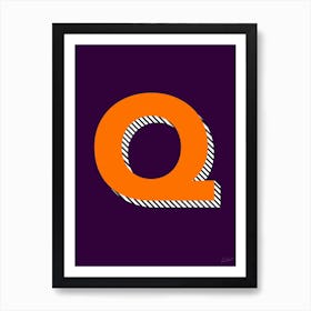 Letter Q Art Print