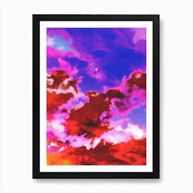 La Conflagration Art Print