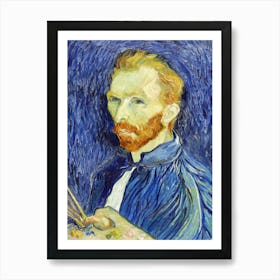 Portrait Of Van Gogh Art Print