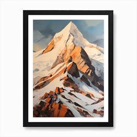 Vinson Massif Antarctica 1 Mountain Painting Affiche