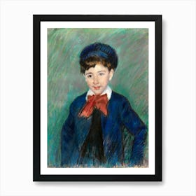 Portrait Of Charles Dikran Kelekian, Age Eight (1908), Mary Cassatt Art Print