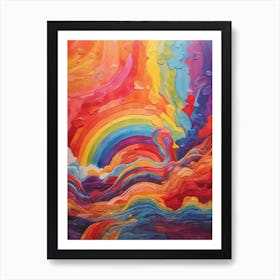 Rainbow In The Sky 1 Art Print