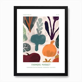 Celery Vegetables Farmers Market 5 Adelaide Central Market, Adelaide, Australia Art Print