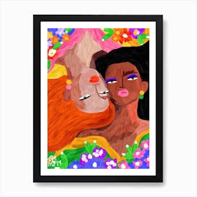 Friends Art Print