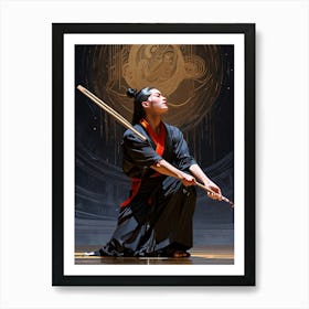 Asian Dancer 1 Art Print