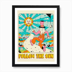 Follow The Sun Art Print