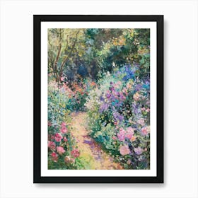  Floral Garden Wild Bloom 3 Art Print