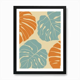 Tropical Leaves 25 Art Print