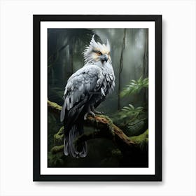 Majestic Hunter: Harpy Eagle Print Art Print