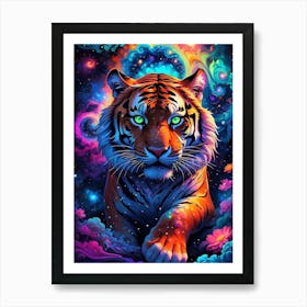 Tiger Painting 1 Art Print