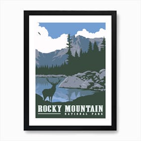 Rocky Mountain National Park Art Print