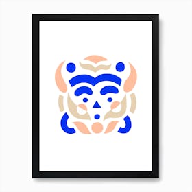 Fun Face Art Print