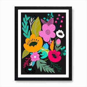 Floral Design Art Print