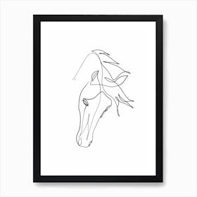 Horse 01 Art Print