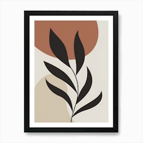 Leaf Print Art Print