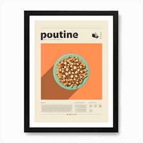 Poutine Art Print