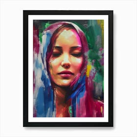 Modest Visions Veiled In Vibrance 6 Art Print