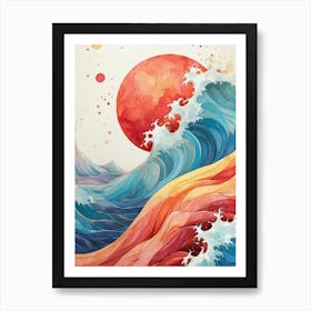 Great Wave 2 Art Print