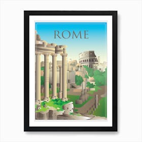 Rome Italy Art Print Art Print